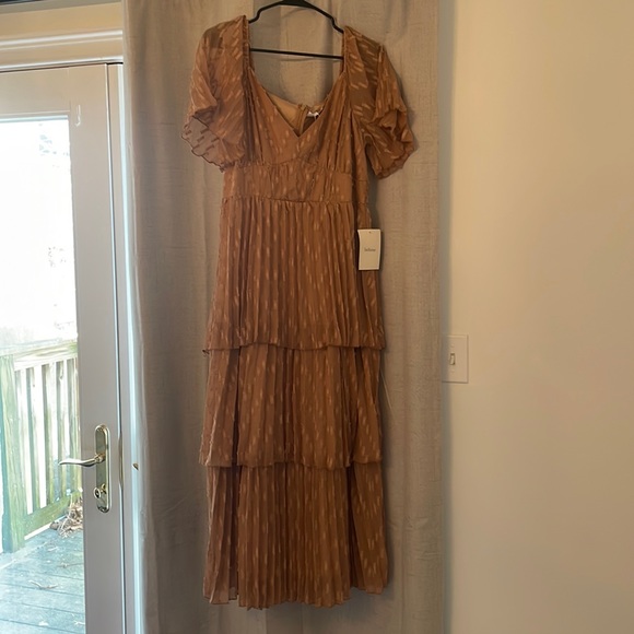 Bohme Tiered Hallie Midi Dress Size XL NWT - Picture 5 of 10